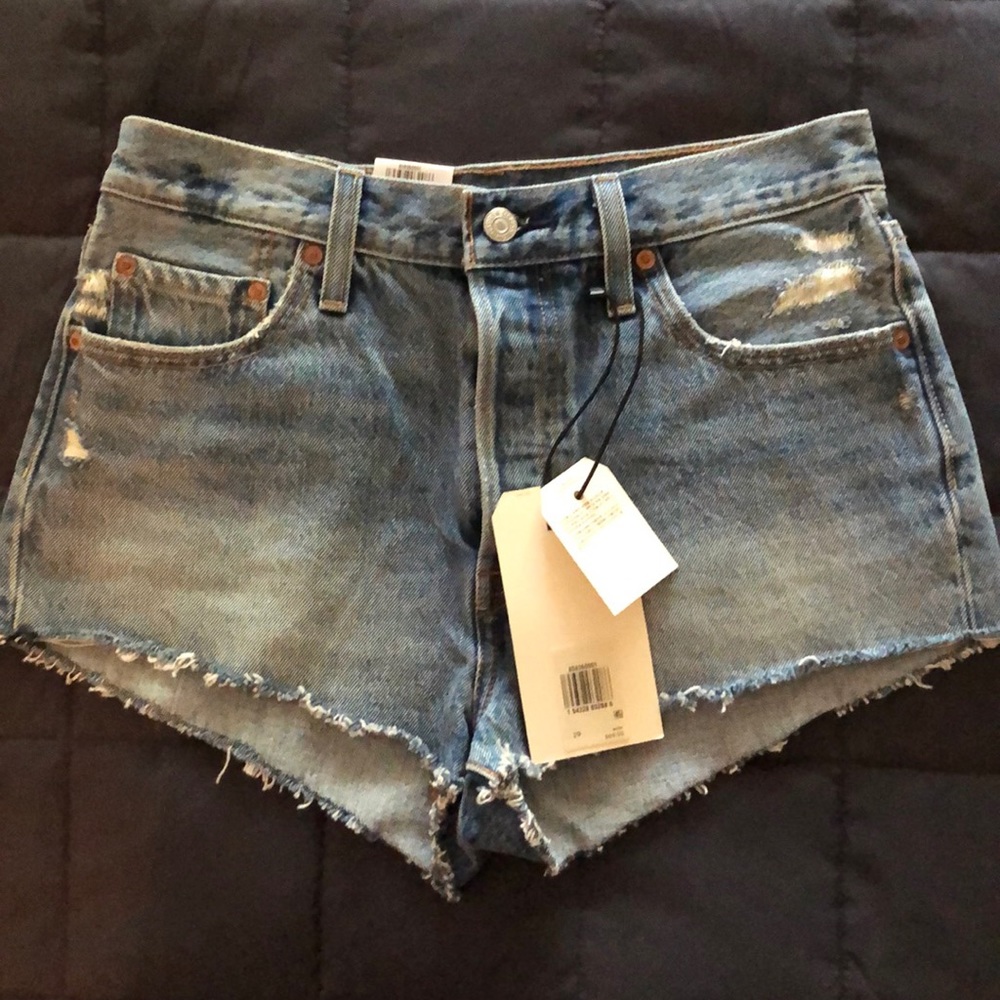 Levi's 501 High Rise Micro Short